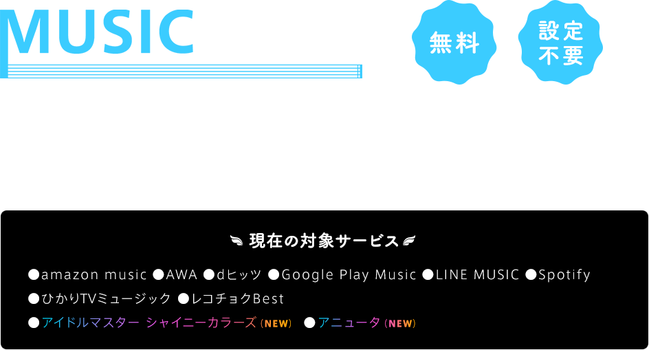 Musicカウントフリーサービス追加記念キャンペーン ポイントサイトなら Gooポイント